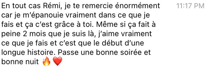 Témoignage coaching