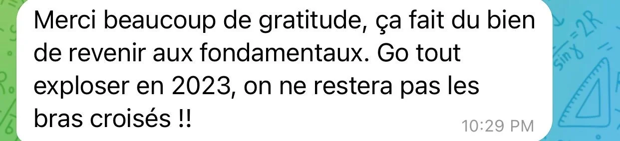 Témoignage coaching