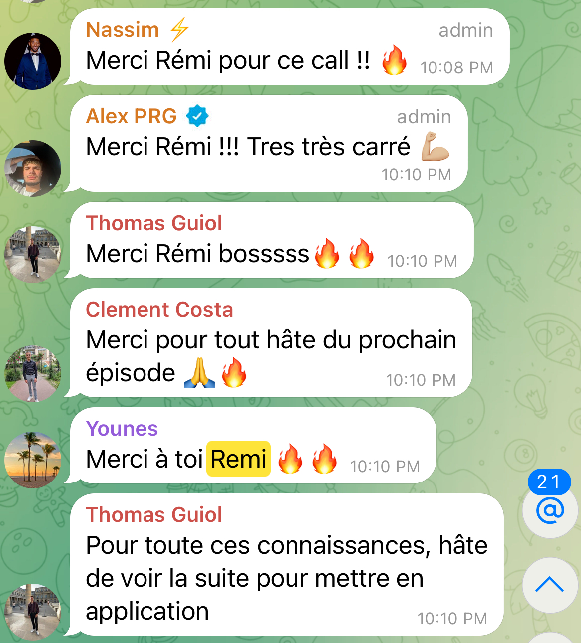 Témoignage coaching